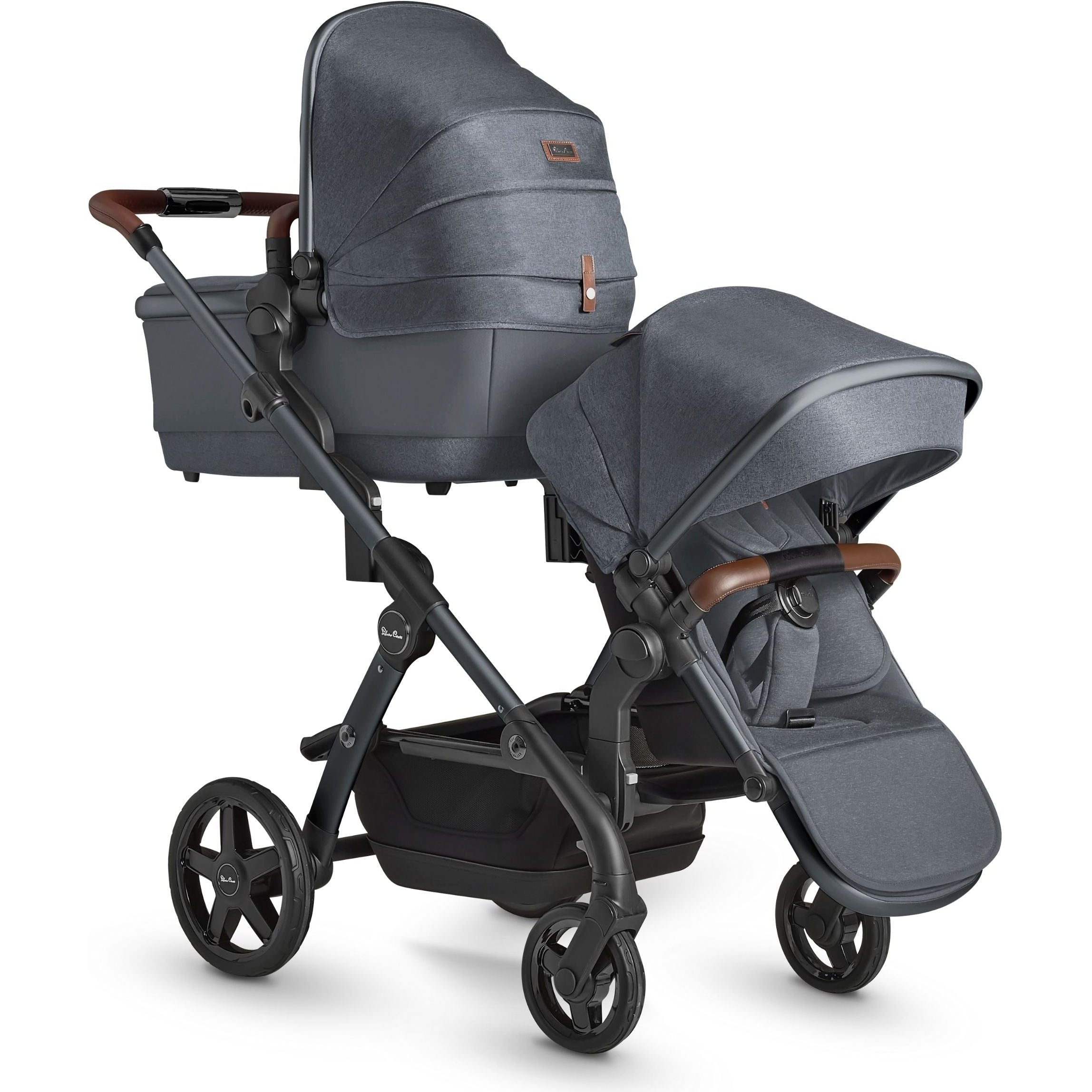 Silver Cross Wave Tandem Seat with Sustainable Fabrics - Twinkle Twinkle Little One