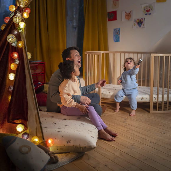 Stokke Sleepi Bed Fitted Sheet V3 - Twinkle Twinkle Little One