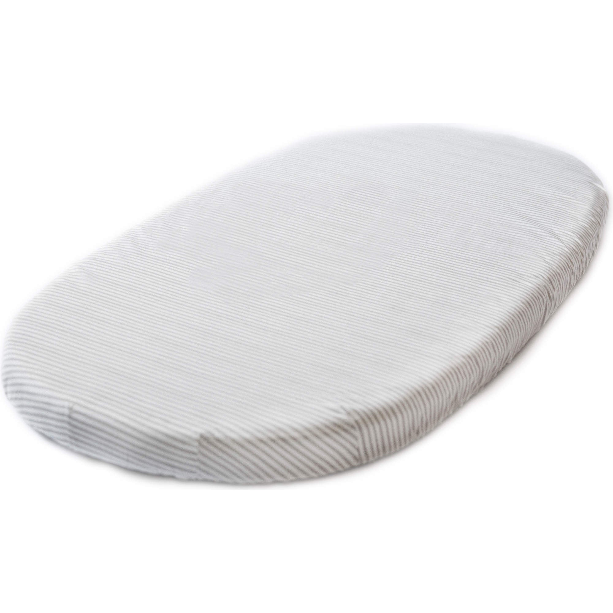 Buy stripped-away-pebbles Stokke Sleepi Bed Fitted Sheet by Pehr V3