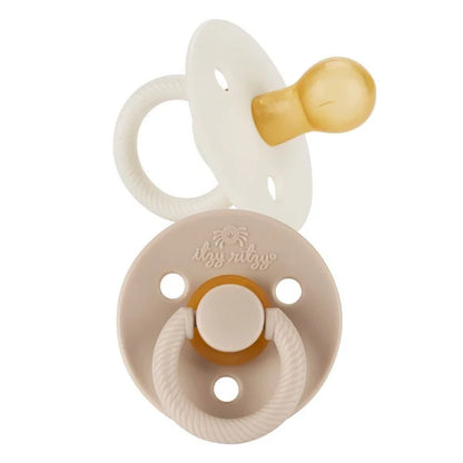 Itzy Soother™ Natural Rubber Pacifier - 0-6M - Twinkle Twinkle Little One