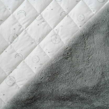 Minky/Faux Fur Nap Mat - Twinkle Twinkle Little One