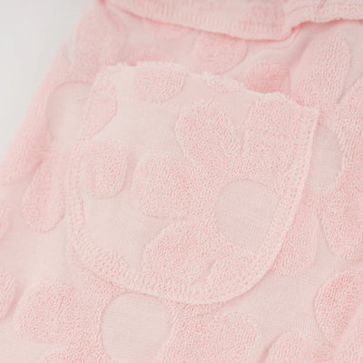 Sculpted Terry Brooklyn Boxy Sweatshirt & Jogger Set- Daisies - Pale Pink - Twinkle Twinkle Little One
