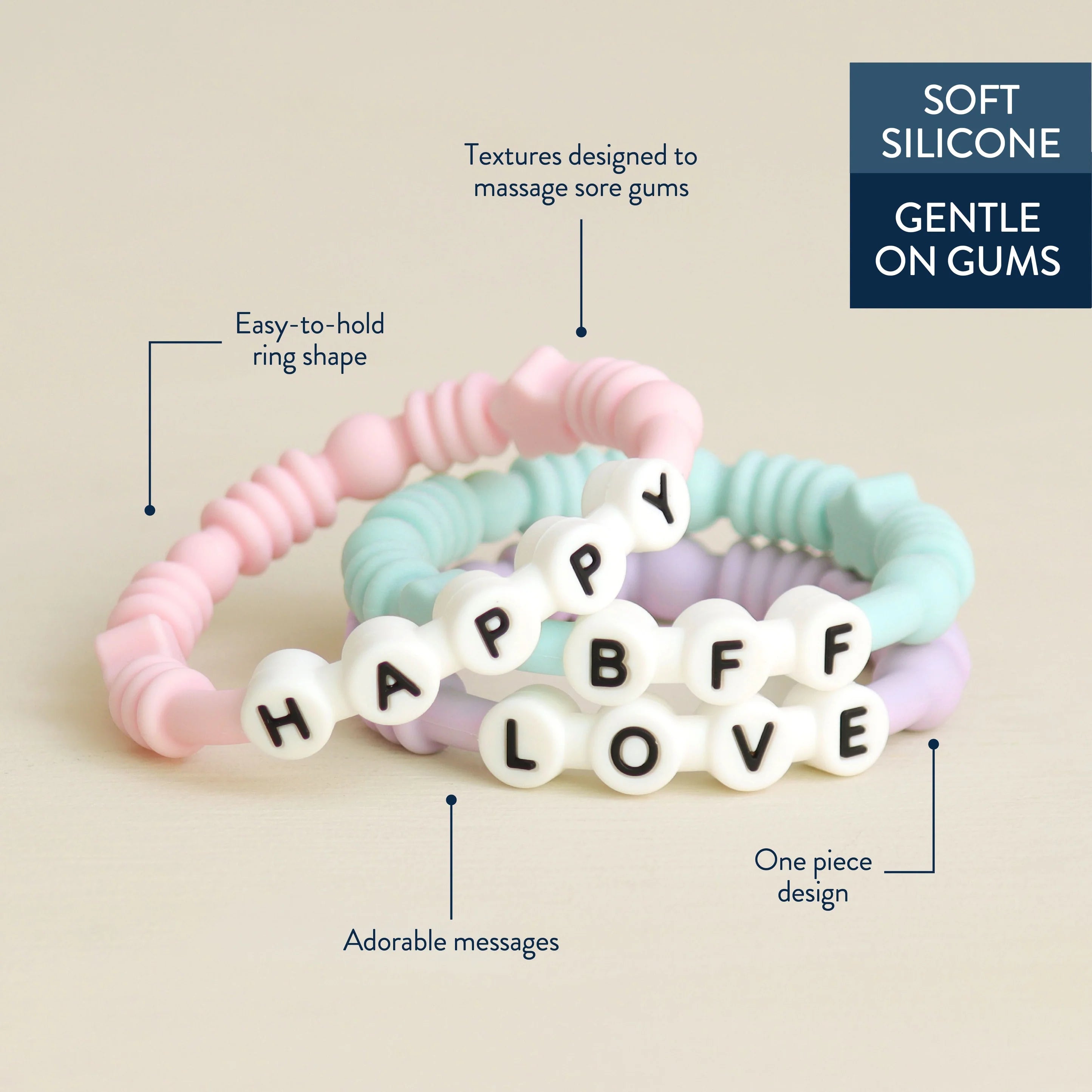 Bitzy Bands™ Teether Set