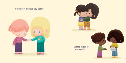 Sisters Are Sisters Forever: A Board Book about Sibling Love - Twinkle Twinkle Little One