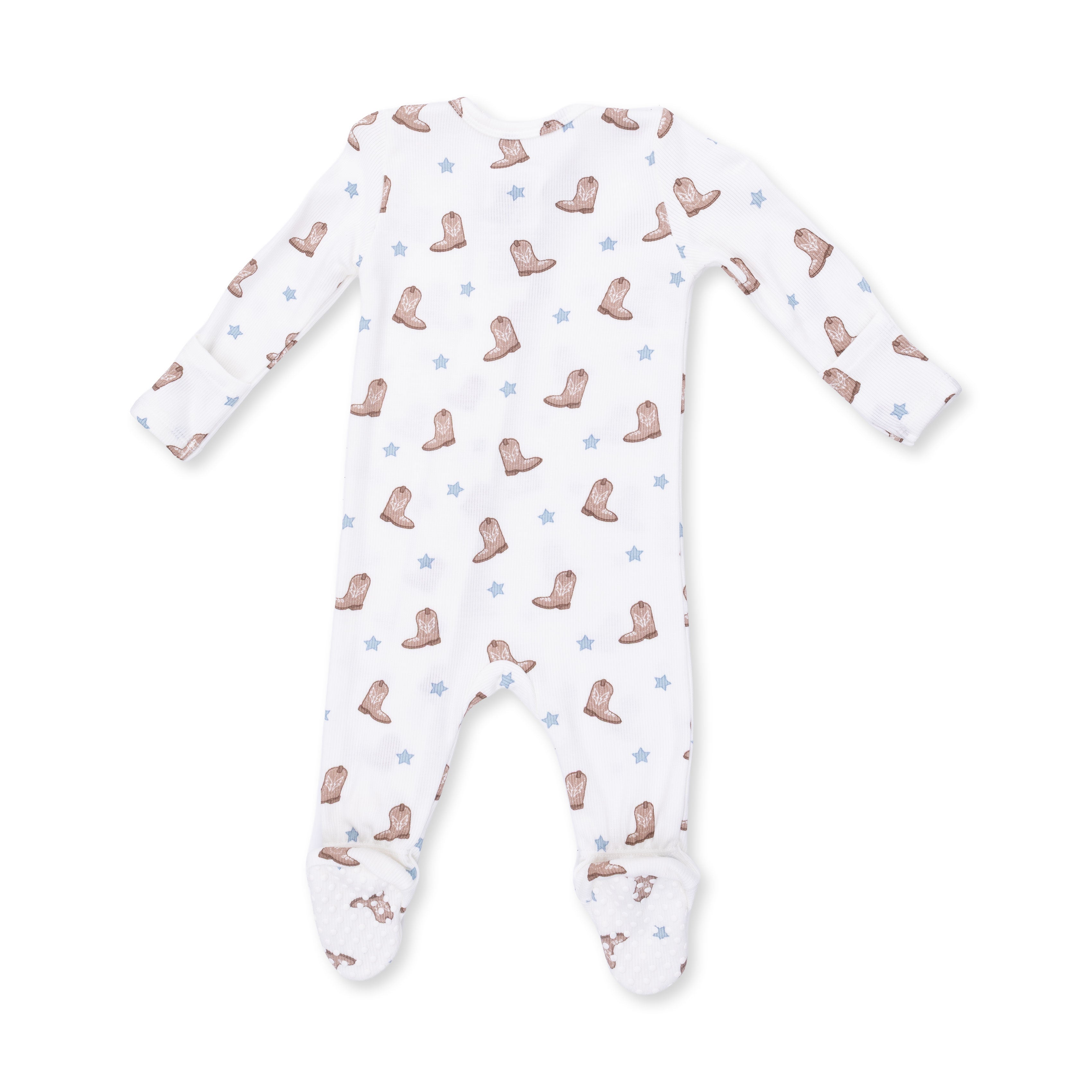 Angel Dear Mini Cowboy Boots 2 Way Zipper Footie
