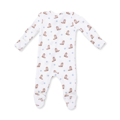 Angel Dear Mini Cowboy Boots 2 Way Zipper Footie