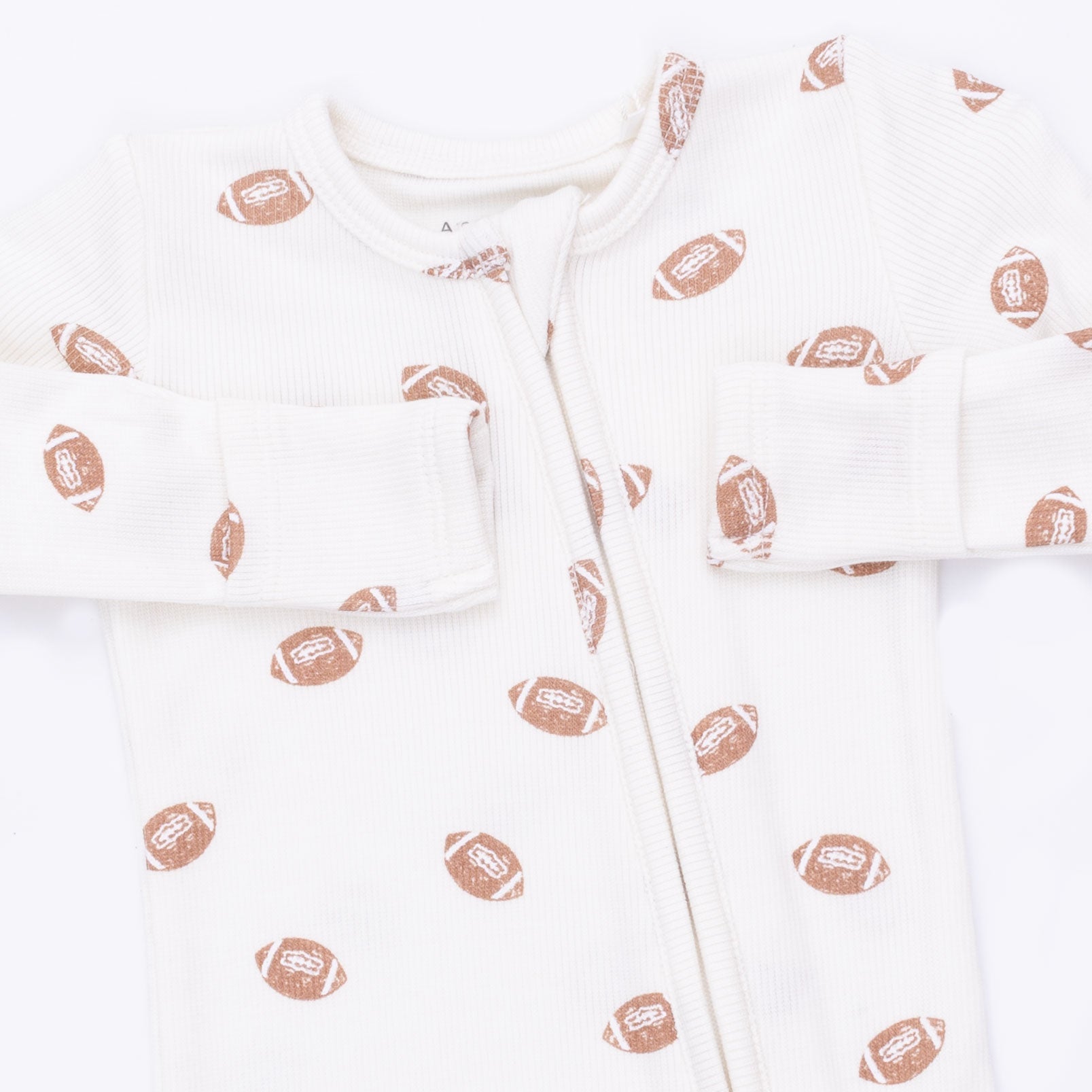 Angel Dear Mini Footballs 2 Way Zipper Footie