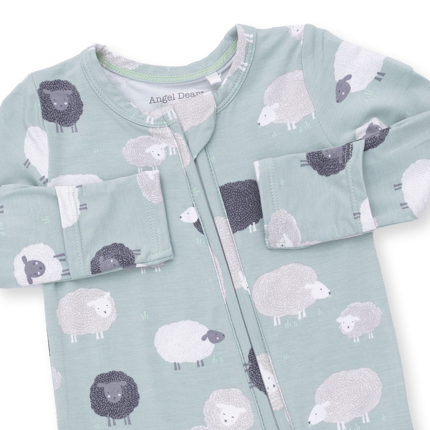 Angel Dear Black Sheep -2 Way Zipper Footie