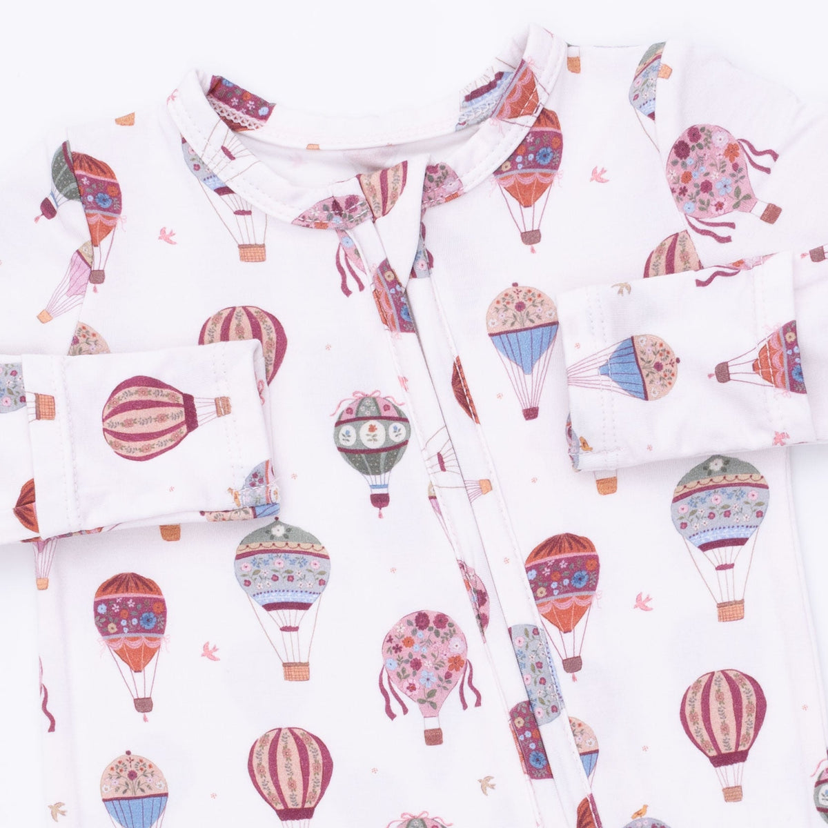 Angel Dear Hot Air Balloon 2 Way Zipper Footie