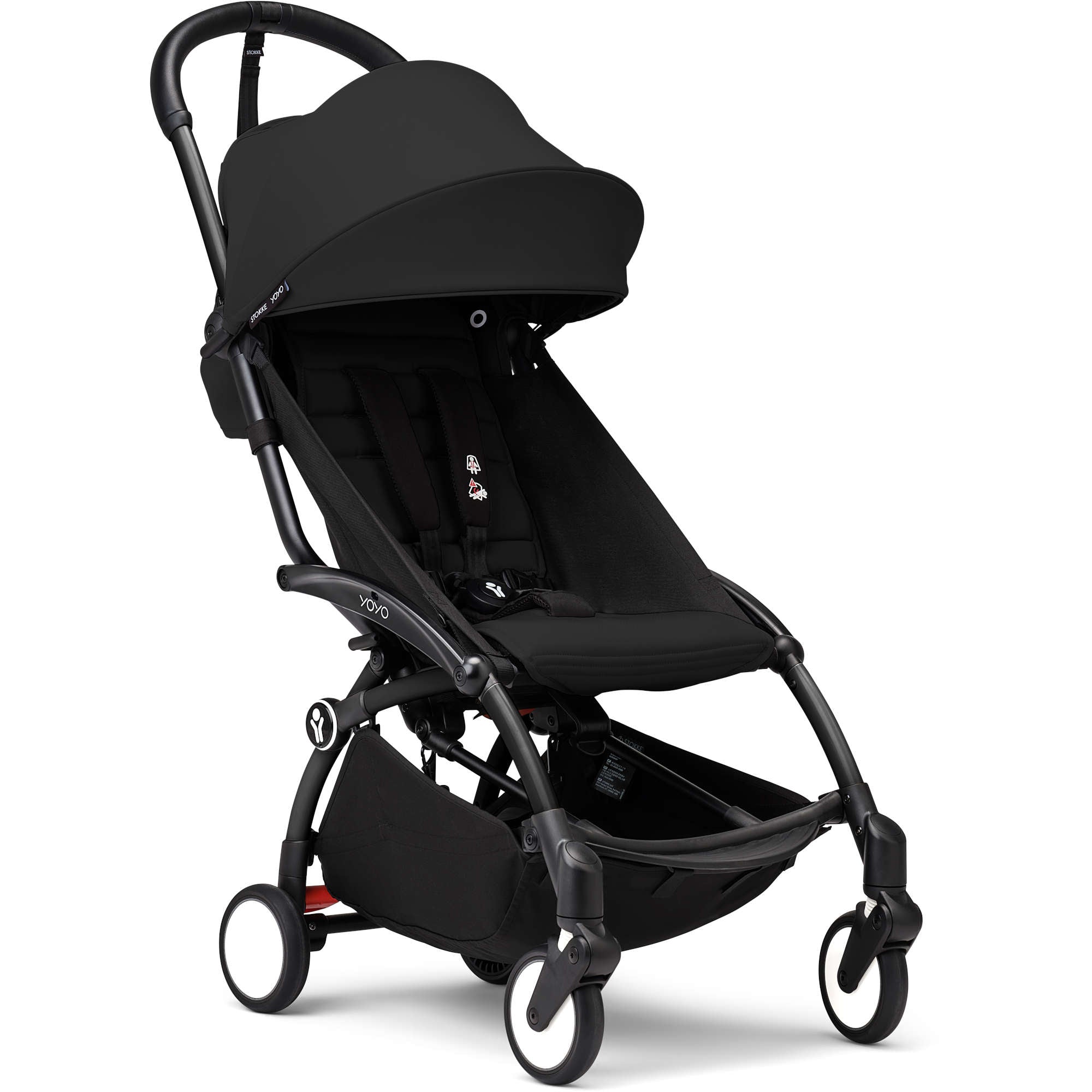 Buy black-on-black Stokke YOYO³ Stroller From 6 Months