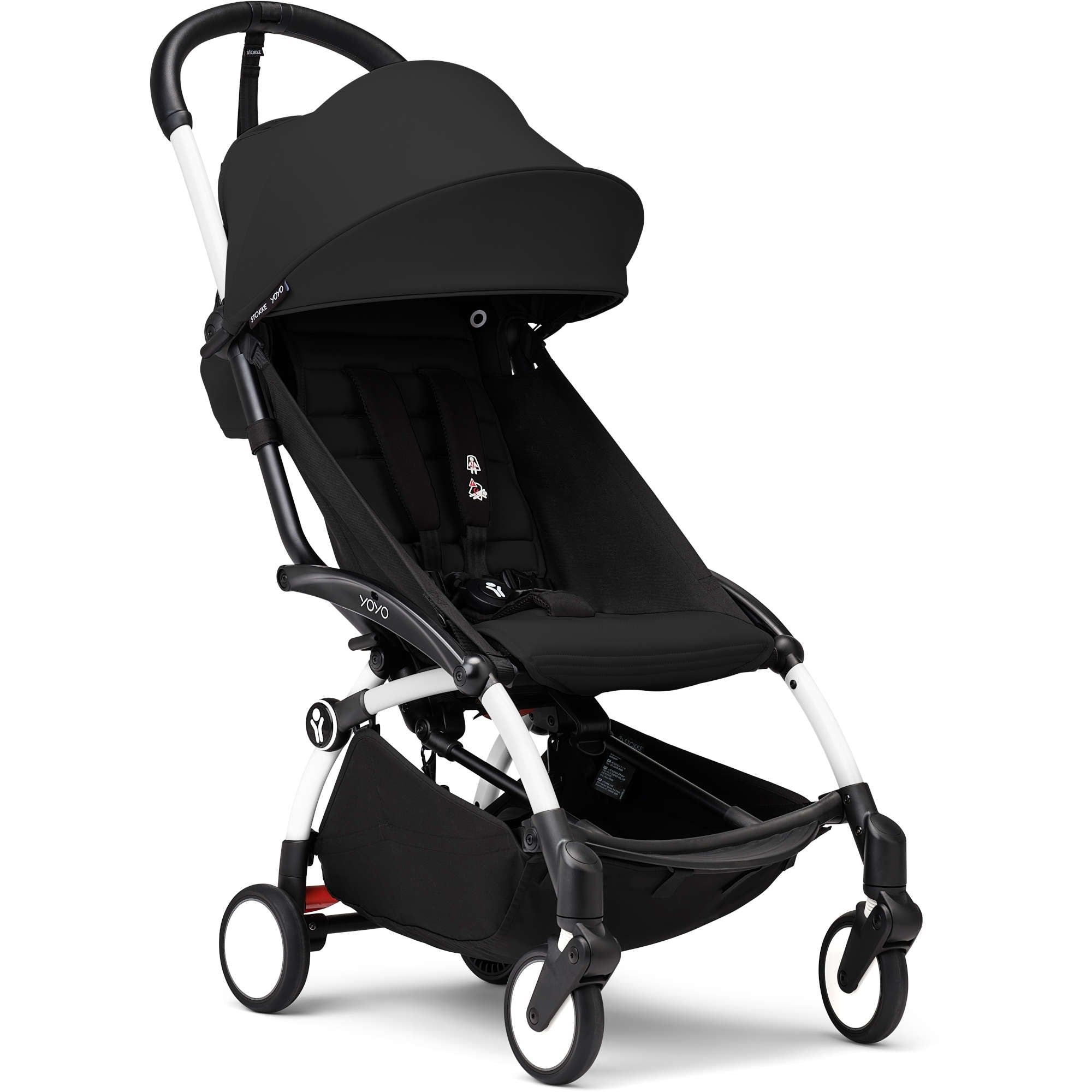 Buy black-on-white Stokke YOYO³ Stroller From 6 Months