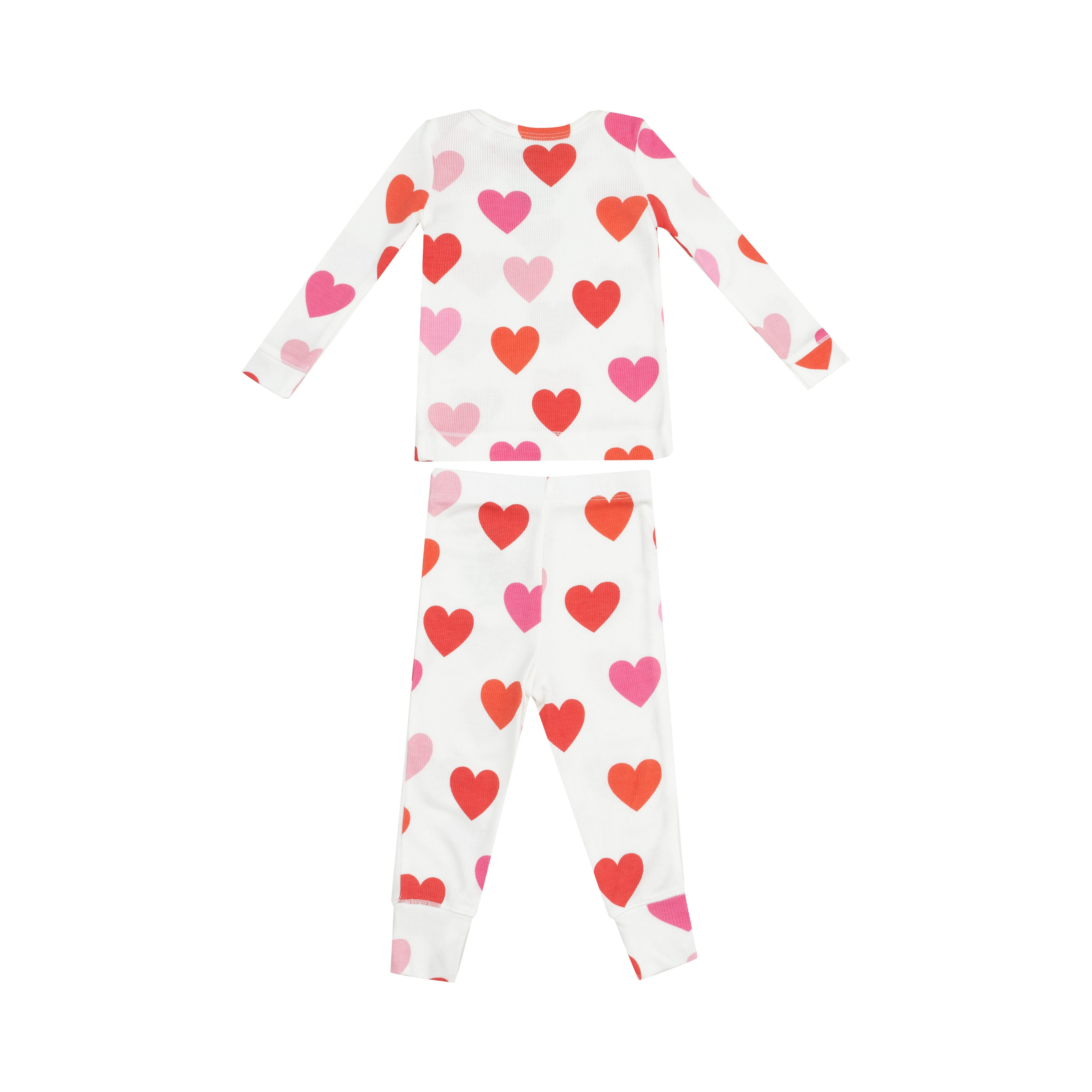 Long Sleeve Loungewear Set - Big Hearts - 0