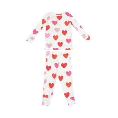 Long Sleeve Loungewear Set - Big Hearts - Twinkle Twinkle Little One