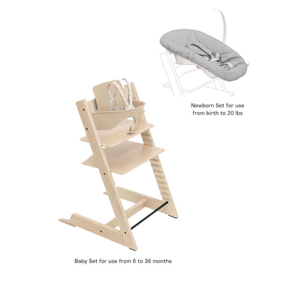 Stokke Tripp Trapp High Chair² with Newborn Set - Twinkle Twinkle Little One