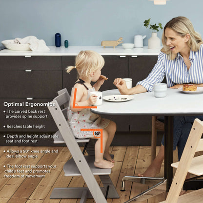 Stokke Tripp Trapp High Chair² with Cushion + Stokke Tray - Twinkle Twinkle Little One