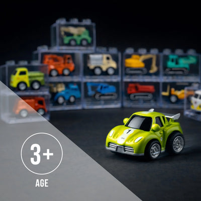 VVC Construction Vehicles Stackable Pullback Diecast Cars