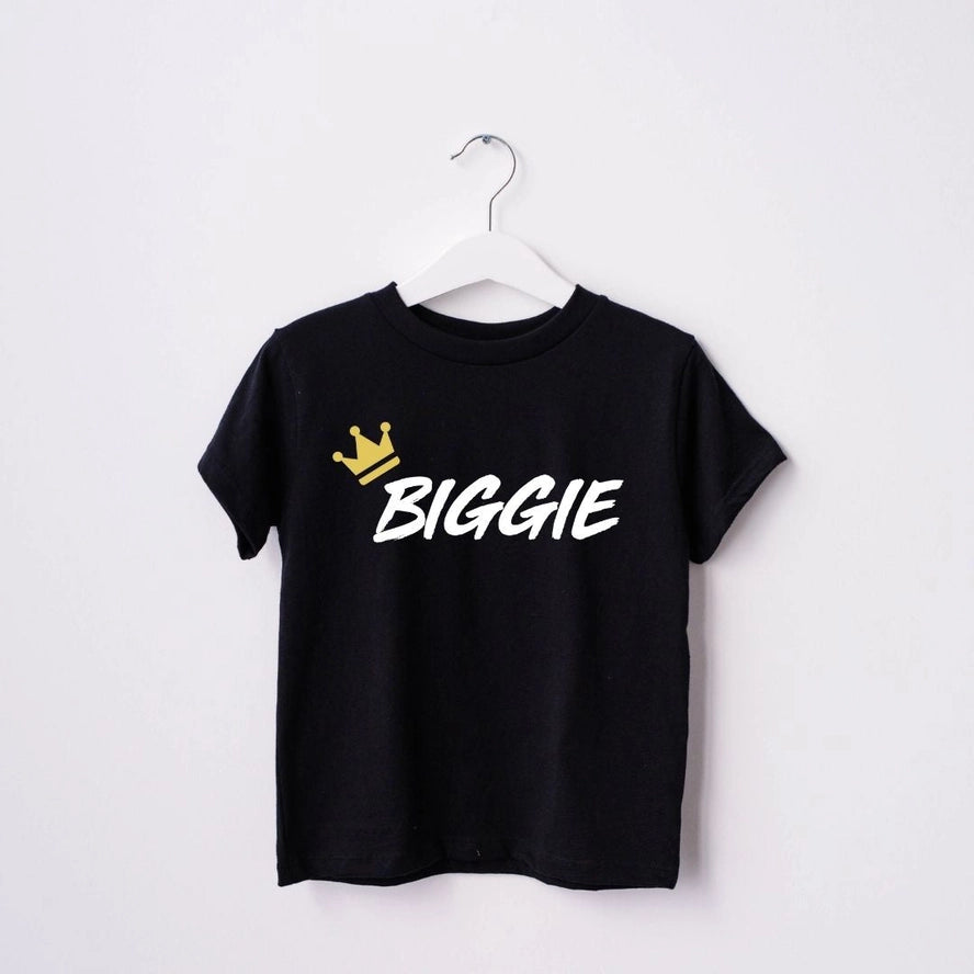 Biggie Gold Crown T-Shirt - Twinkle Twinkle Little One