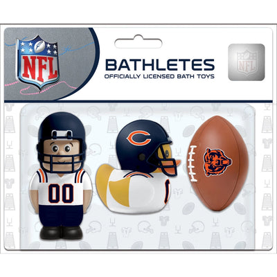 Bathletes - Chicago Bears NFL Bath Toys