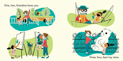 One, Two, Grandma Loves You Board Book - Twinkle Twinkle Little One