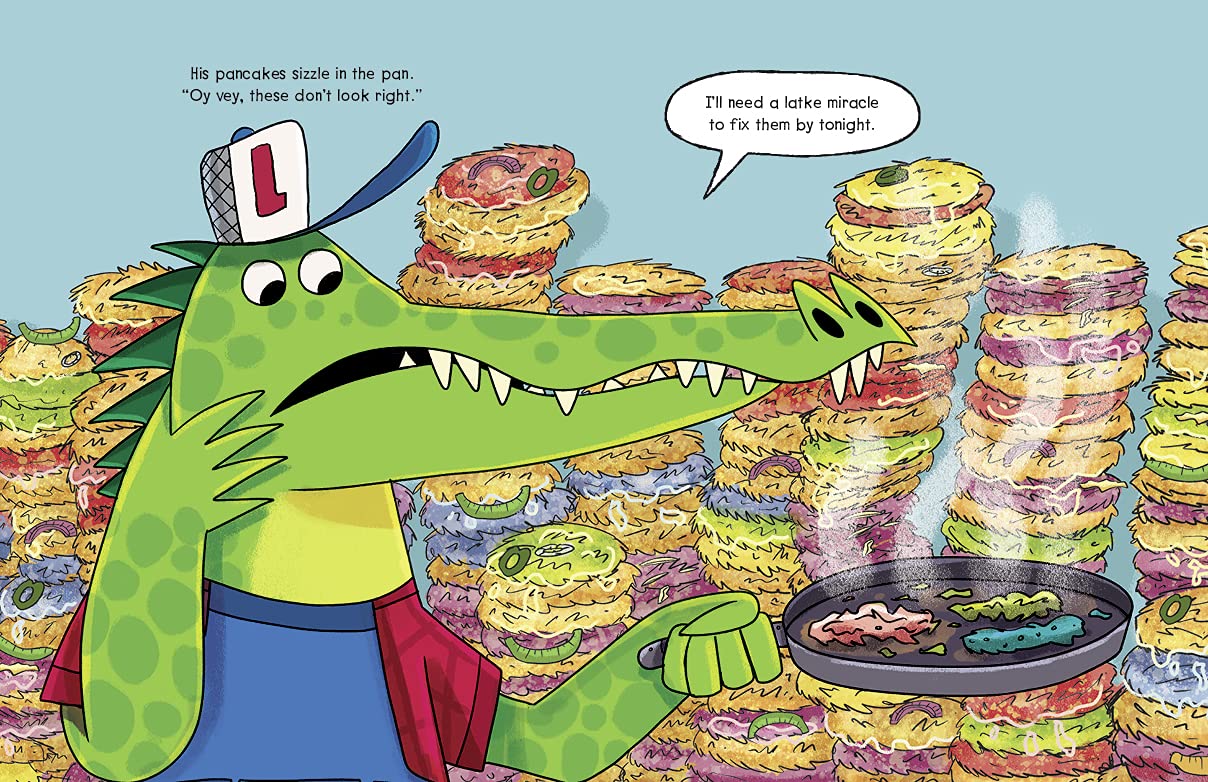 Larry's Latkes Hardcover Picture Book