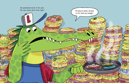 Larry's Latkes Hardcover Picture Book