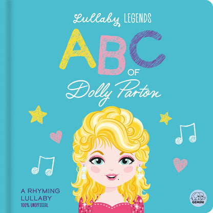ABC of Dolly Parton: A Rhyming Lullaby Board Book - Twinkle Twinkle Little One