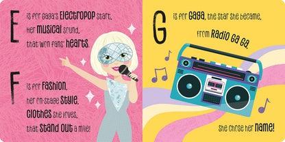 ABC of Lady Gaga: A Rhyming Lullaby Board Book (Copy)