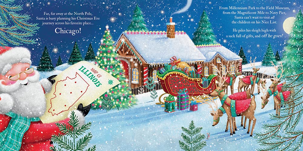 'Twas the Night Before Christmas in Chicago: A Keepsake Christmas Adventure Across the Windy City