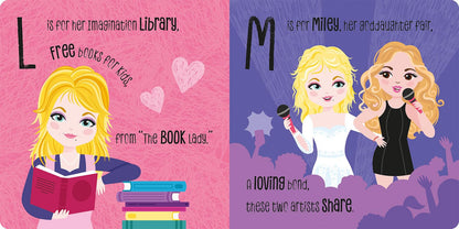 ABC of Dolly Parton: A Rhyming Lullaby Board Book - Twinkle Twinkle Little One