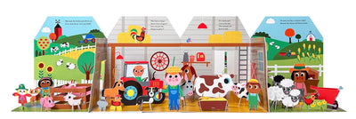 Fold-Out + Play: Farm: Build your own 3D farm with interactive play pieces and stickers