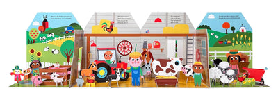 Fold-Out + Play: Farm: Build your own 3D farm with interactive play pieces and stickers