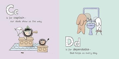 ABCs of Love for Dad Board Book - Twinkle Twinkle Little One