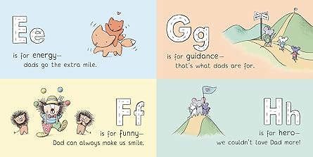 ABCs of Love for Dad Board Book - Twinkle Twinkle Little One