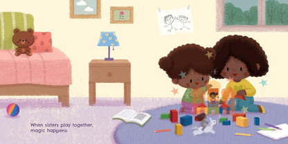 Sisters Are Sisters Forever: A Board Book about Sibling Love - Twinkle Twinkle Little One