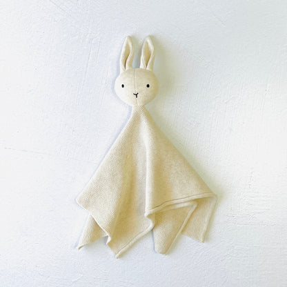 Bunny Mommy & Me Jacquard Knit Organic Baby Blanket & Lovey Gift Set - Twinkle Twinkle Little One
