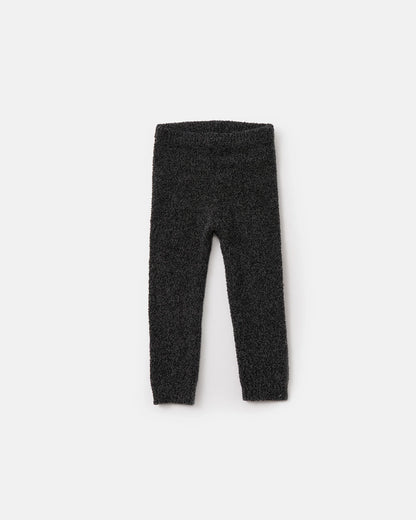 7 A.M. Enfant Fuzzy Leggings - Black Melange - Twinkle Twinkle Little One
