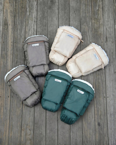 7 A.M. Enfant Warmmuffs - Chestnut Oslo Cloud - Twinkle Twinkle Little One