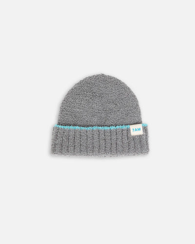 7 A.M. Fuzzy Beanie - Gris