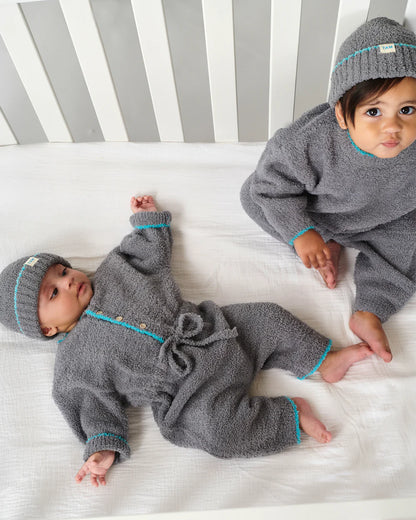 7 A.M. Fuzzy Beanie - Gris