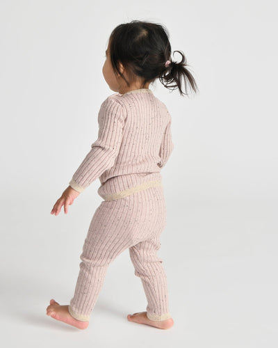 7 A.M. Hug Me Leggings - Ash Rose - Twinkle Twinkle Little One