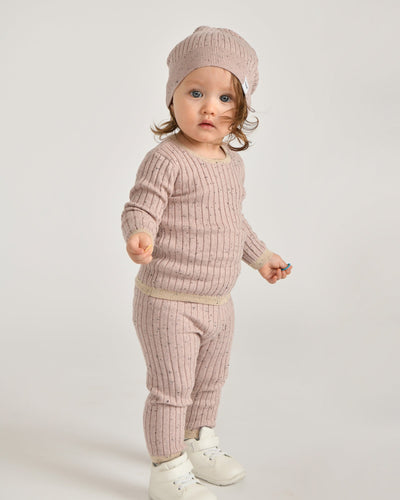 7 A.M. Hug Me Leggings - Ash Rose - Twinkle Twinkle Little One