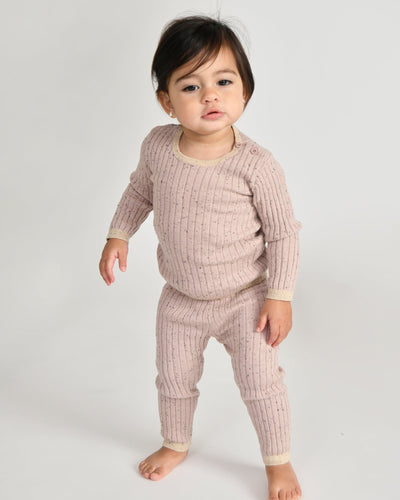 7 A.M. Hug Me Leggings - Ash Rose - Twinkle Twinkle Little One