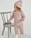 7 A.M. Hug Me Long Sleeve Top - Ash Rose - Twinkle Twinkle Little One