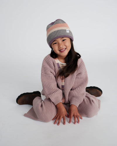 7 A.M. Beanie Stripe - Chunky