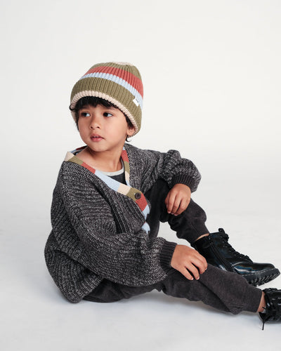 7 A.M. Beanie Stripe - Chunky
