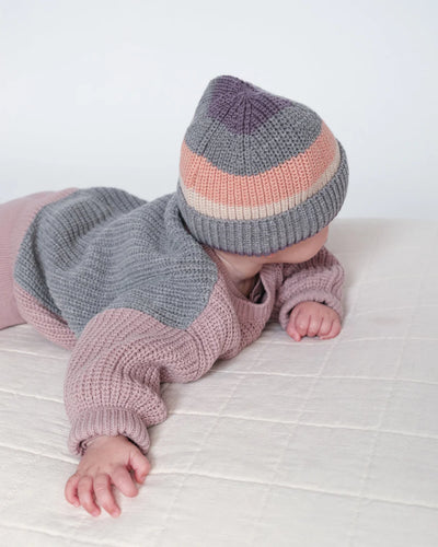 7 A.M. Beanie Stripe - Chunky