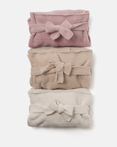 7 A.M. Fuzzy Robe - Ash Rose - Twinkle Twinkle Little One