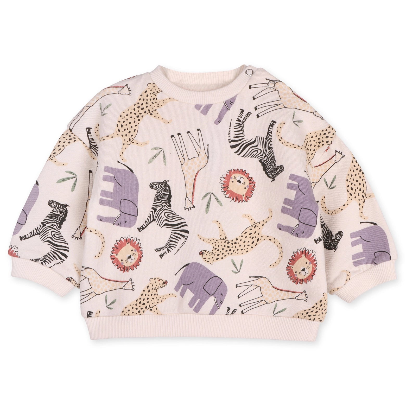 Animal Safari Baby Sweatshirt & Jogger Set - Twinkle Twinkle Little One