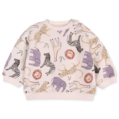 Animal Safari Baby Sweatshirt & Jogger Set - Twinkle Twinkle Little One