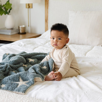 DOUBLE-LAYER BAMBONI RECEIVING BLANKETS